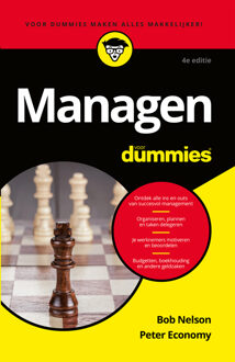Managen voor Dummies -  Bob Nelson, Peter Economy (ISBN: 9789045358963)