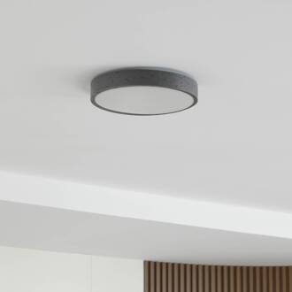 Manala LED plafondlamp RGBW afstandsbed. betongrijs, wit