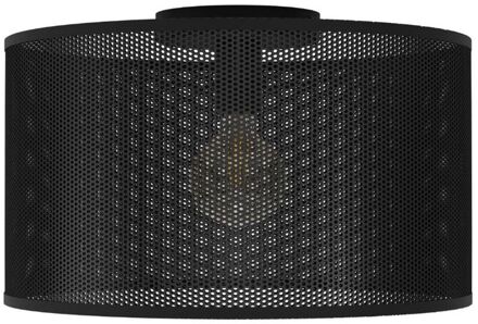 Manby Plafondlamp - E27 - Ø 45 cm - Zwart - Staal