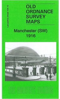 Manchester Sw 1916 - Old Ordnance Survey Maps Of Lancashire - Chris Makepeace