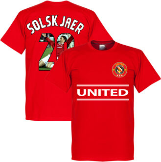 Manchester United Solskjaer 20 Gallery Team T-Shirt - Rood