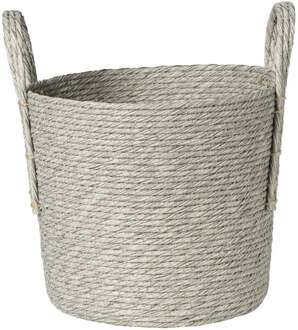 Mand Lotte - ø25x28 cm - grijs