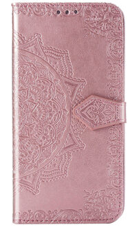 Mandala Booktype iPhone 11 Pro hoesje - Roze