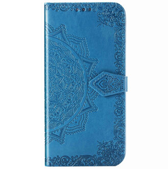 Mandala Booktype Xiaomi Redmi 9A hoesje - Turquoise