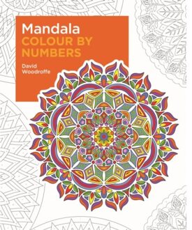 Mandala Colour By Numbers - Arcturus Colour By Numbers Collection - David Woodroffe