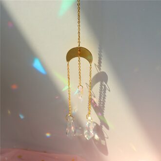 Mandala Crystal Rainbow Maker Wind Chime Outdoor Opknoping Ornamenten Suncatcher Prism Voor Thuis Venster Wall Garden Yard Gazon Decor