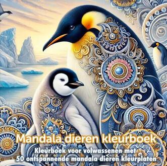 Mandala dieren kleurboek (hardcover) -  Koekoek Kinderboek (ISBN: 9789465381237)