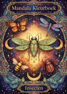 Mandala kleurboek, Insecten. -  H. Mourits (ISBN: 9789465385426)