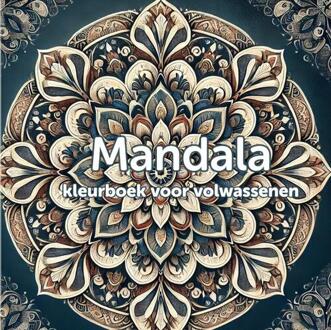 Mandala kleurboek voor volwassenen (hardcover) -  Koekoek Kinderboek (ISBN: 9789465381114)