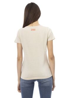 Mandala T-shirt Relaxed Fit - maat XL Ivoor