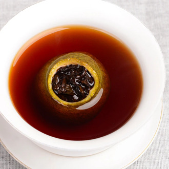 Mandarin 8 Years Chen Court Tangerine Peel Pu'er Tea Small Citrus Orange Peel Pu'er Tea Mid-Autumn Festival Gift Box