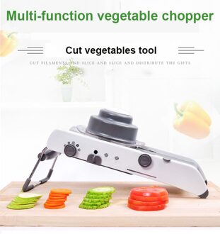 Mandoline Slicer Handleiding Groente Cutter Professionele Rasp Met Verstelbare 304 Roestvrijstalen Messen Groente Keuken