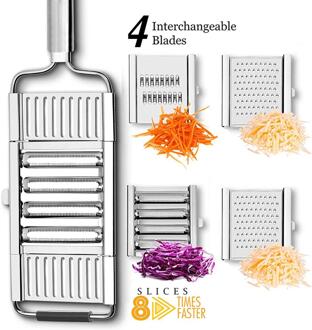 Mandoline Slicer Rasp Groentesnijder Wortel Dunschiller Kaas Rasp Groentesnijder Keuken Accessoires Vegetable Gereedschap 03