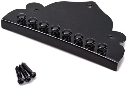 Mandoline Verchroomd Metalen 8 String Mandoline Gitaar Staartstuk zwart