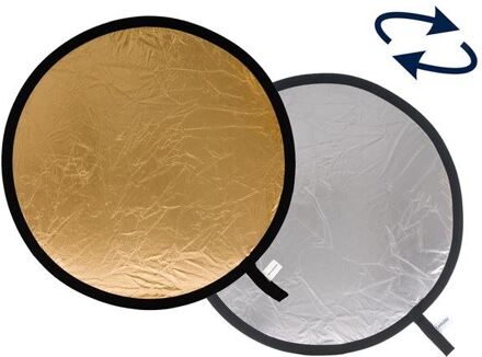 Manfrotto Reflectiescherm reflector 120cm - Silver/Gold Zilver,Goud