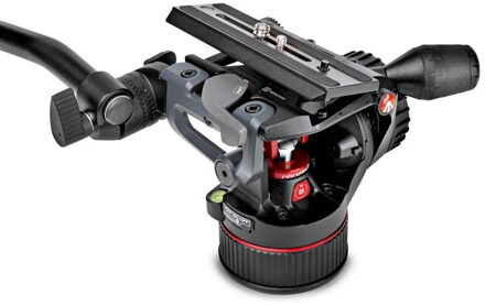 Manfrotto Tweedehands Manfrotto 536 Carbon Fibre 3-Stage Video Tripod met Nitrotech N8 kop CM0856