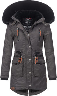 Mangala Princess dames winterjas – warm & stijlvol Grijs
