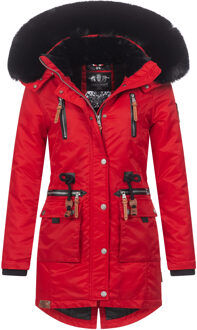 Mangala Princess dames winterjas – warm & stijlvol Rood - XS