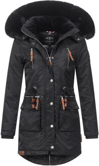 Mangala Princess dames winterjas – warm & stijlvol Zwart - XS