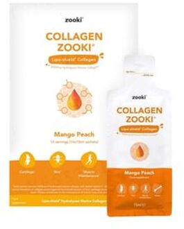 Mango Peach Collagen Zooki 5000mg 15ml x 14 pcs