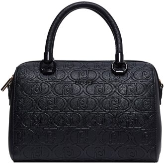 Manhattan Boston Bag nero Damestas Zwart - H 21 x B 30 x D 12