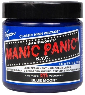 Manic Panic Semi permanente haarverf Blue Moon Classic Blauw