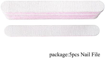 Manicure Gereedschap Nail Manicure Dubbelzijdig Zand Strip Nagelvijl Polijsten En Wrijven Strip Modellering