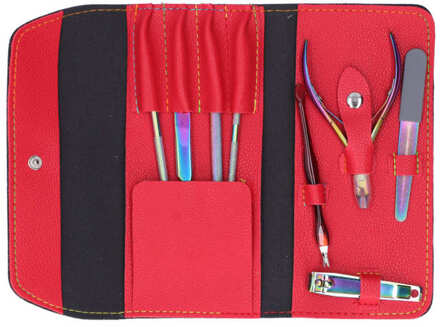 Manicure Kit Nagelknipper Bestand Dode Huid Pusher Pincet Huidtang