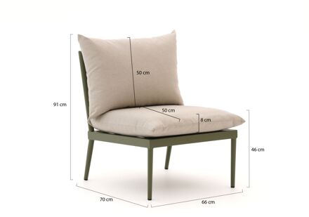 Manifesto Celante lounge tussenmodule 66cm - Laagste prijsgarantie! Groen