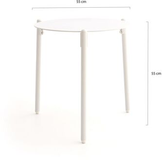 Manifesto Cella bijzet tuintafel ø55 (h: 55) - Laagste prijsgarantie! Wit