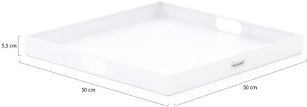 Manifesto dienblad 50x50cm - Laagste prijsgarantie! Wit