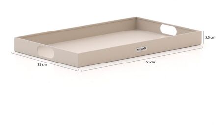 Manifesto dienblad 60x35cm - Laagste prijsgarantie! Taupe