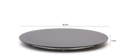 Manifesto Lazy Susan draaiplateau ø 45cm - Laagste prijsgarantie! Grijs
