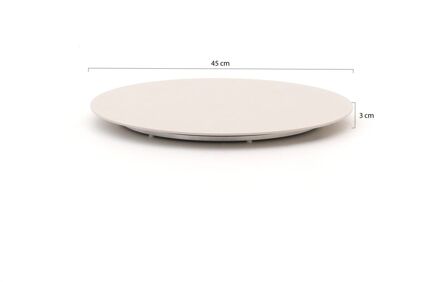 Manifesto Lazy Susan draaiplateau ø 45cm - Laagste prijsgarantie! Taupe