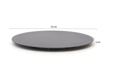 Manifesto Lazy Susan draaiplateau ø 55cm - Laagste prijsgarantie! Grijs