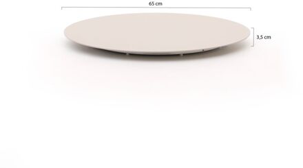 Manifesto Lazy Susan draaiplateau ø 65cm - Laagste prijsgarantie! Taupe