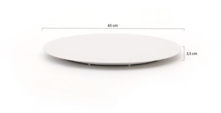 Manifesto Lazy Susan draaiplateau ø 65cm - Laagste prijsgarantie! Wit