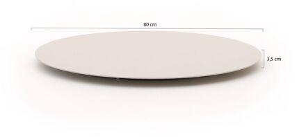 Manifesto Lazy Susan draaiplateau ø 80cm - Laagste prijsgarantie! Taupe