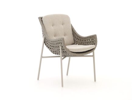 Manifesto Novara/ROUGH-Y Ellips 200cm dining tuinset 5-delig - Laagste prijsgarantie! Bruin