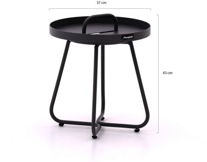 Manifesto Pito bijzet tuintafel ø 37cm (h:43cm) - Laagste prijsgarantie! Grijs