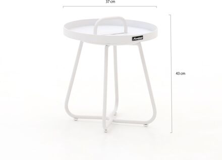 Manifesto Pito bijzet tuintafel ø 37cm (h:43cm) - Laagste prijsgarantie! Wit