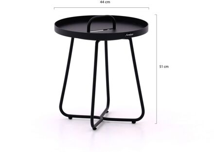 Manifesto Pito bijzet tuintafel ø 44cm (h:51cm) - Laagste prijsgarantie! Grijs