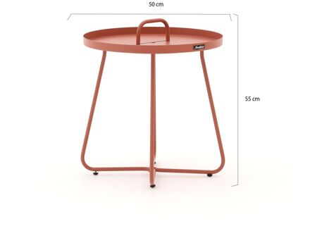 Manifesto Pito bijzet tuintafel ø 50cm (h:55cm) - Laagste prijsgarantie! Oranje