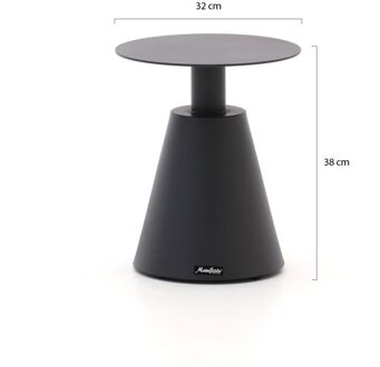 Manifesto Tusa bijzet tuintafel ø 32 (h:38cm) - Laagste prijsgarantie! Grijs