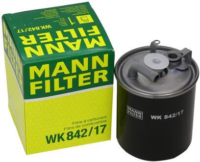 MANN FILTER Brandstoffilter WK842 / 17