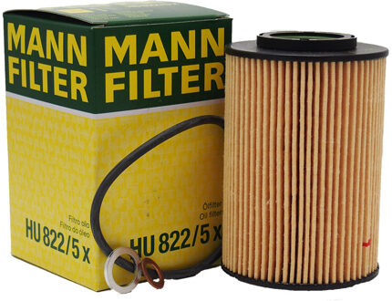 MANN FILTER Oliefilter HU822 / 5X