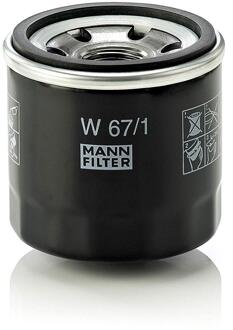 MANN FILTER Oliefilter W67 / 1