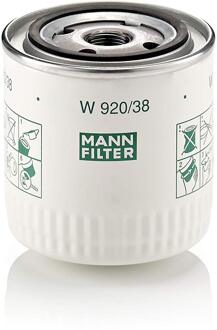 MANN FILTER Oliefilter W920 / 38