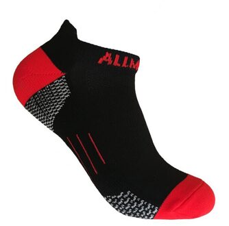 Mannelijke Vrouwelijke Zomer Outdoor Sport Basketbal Voetbal Running Wandelen Bike Fietsen Sokken Mannen Vrouwen Coolmax Crossfit Sok Slippers rood