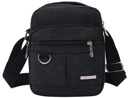 Mannen Bag Casual Canvas Mannen Rits Messenger Bag Crossbody Handtas Zwart Kaki Bruin Bolsa Torebka